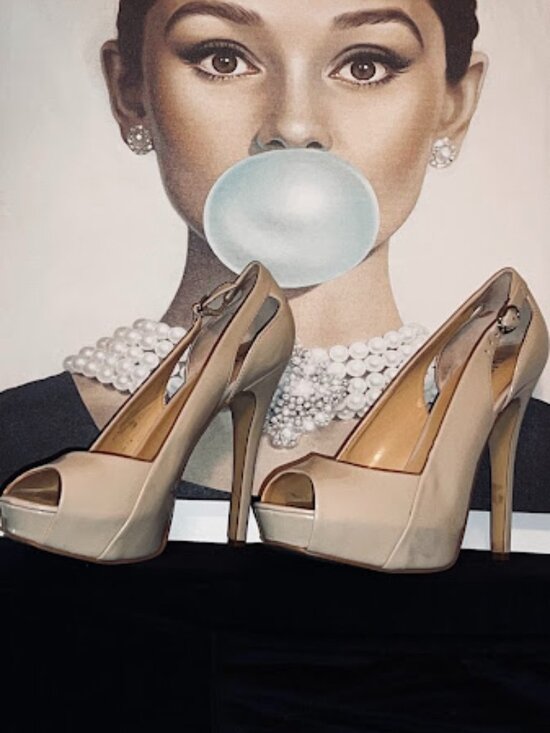 Guess Shoes - Beige stiletto platform pumps